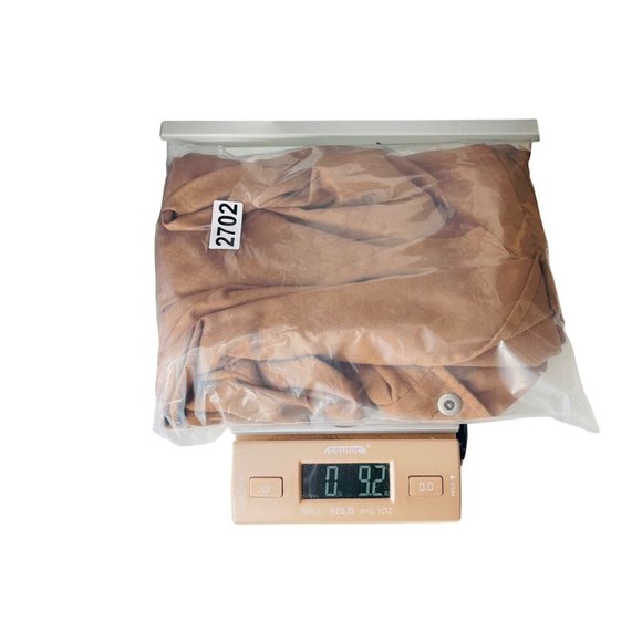 Chicos Design Brown Button-Up Long Sleeve Shirt Top Size 0 Polyester Womens Casu - Picture 5 of 5